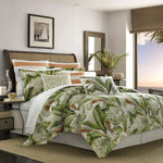 IN STOCK FOR STORE PICKUP ONLY. Tommy Bahama Palmiers Comforter Set, King, Medium Green