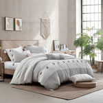IN STOCK FOR STORE PICKUP ONLY Pier Home Panama Stripe 3 Pieces Comforter Set, King