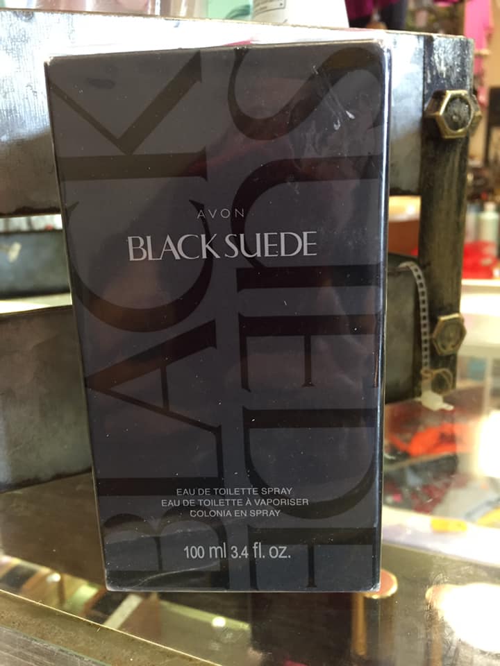 Avon Black Suede Eau de Toilette for Men, 3.4 fl. oz