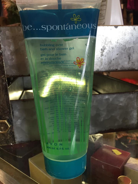 Avon Be Spontaneous Shower Gel discontinued stock