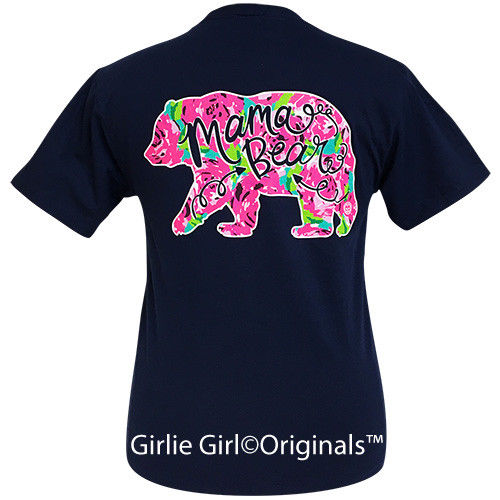 Girlie Girl Originals Mama Bear T-Shirt Short Sleeve