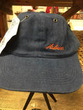 Auburn Baseball Cap Hat Adjustable leather strap by The Game Blue