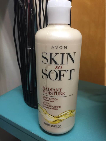 Avon Skin So Soft Radiant Moisture Body Lotion 11.8 oz NEW Discontinued Stock