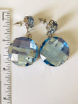 Fashion Jewelry Blue Vintage Look Hobo Earrings New Discontinued Stock