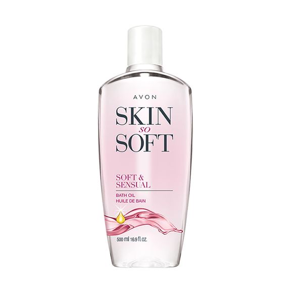 New Avon Skin So Soft Soft & Sensual Bath Oil 16.9 oz Discontinued Stock