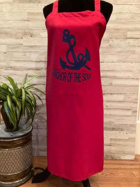 Chef Apron Anchor Of My Soul Reversible