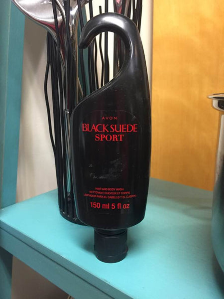 Avon Black Suede Sport Hair and Body Wash 364-080 NEW