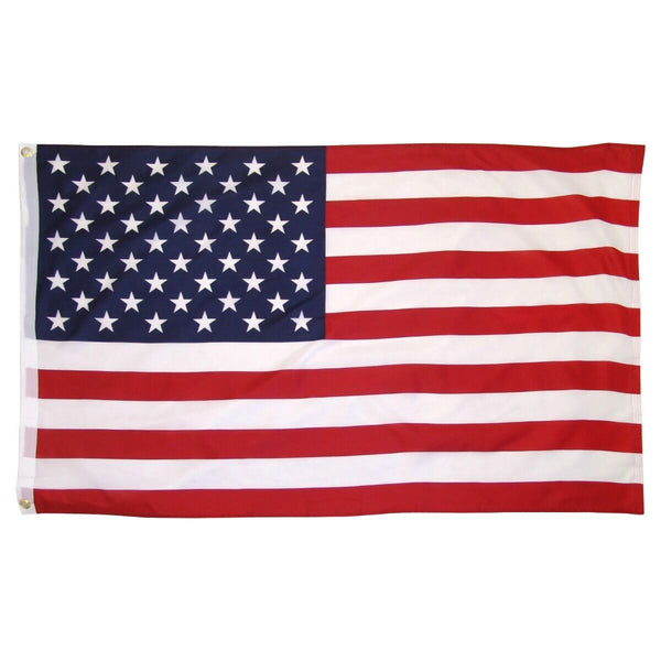 United States American Flag 3' X 5' Ft. Stars Grommets