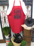 Chef Apron "Mom" one size fits most