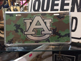 Auburn tigers car truck tag license plate war eagles sing university.
