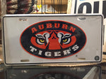 Auburn tigers car truck tag license plate war eagles sing university.