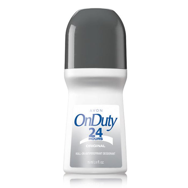 Avon On Duty Original Roll-On Antiperspirant Deodorant 2.6 OZ.
