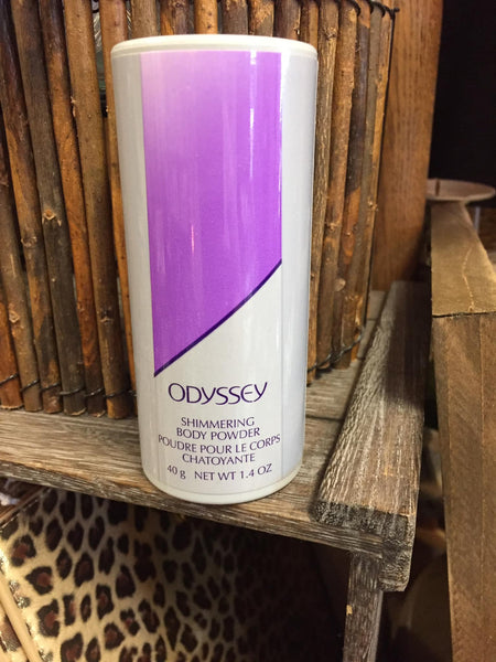 Avon Odyssey Shimmering Body Powder  1.4 oz Discontinued #094000266610