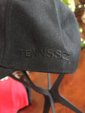 Tennssee Fitted Baseball Cap Hat Size Large Black Men or Women