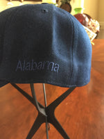 Alabama  Fitted Baseball Cap Hat Size X-Large Blue