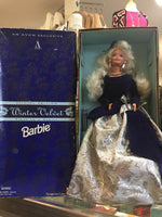 Vintage Winter Velvet Barbie 1995