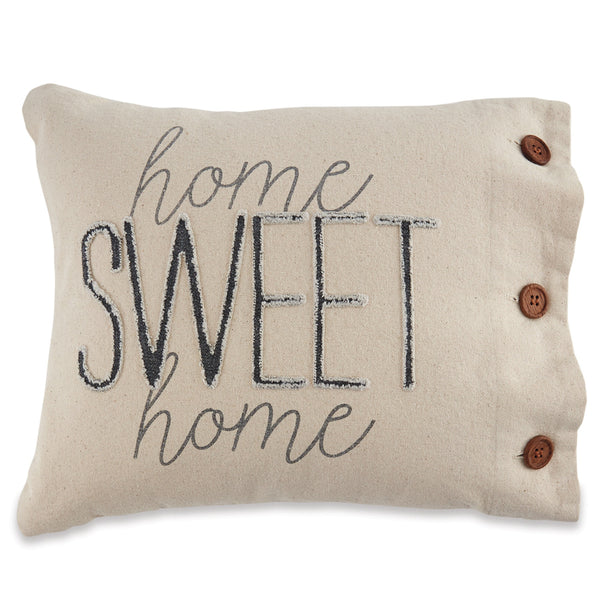 New Mud Pie Home Sweet Home Pillow 14 x 16.5 #718540598139