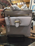 New crossbody compartment shoulder bag gray