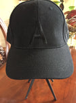 Alabama Fitted Baseball Cap Hat Size Large Black